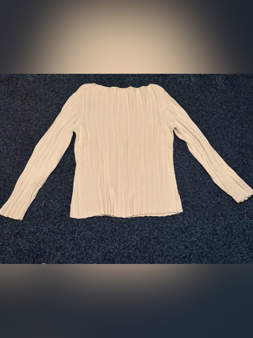 White Emanuel Ungaro boat-neck cotton sweater